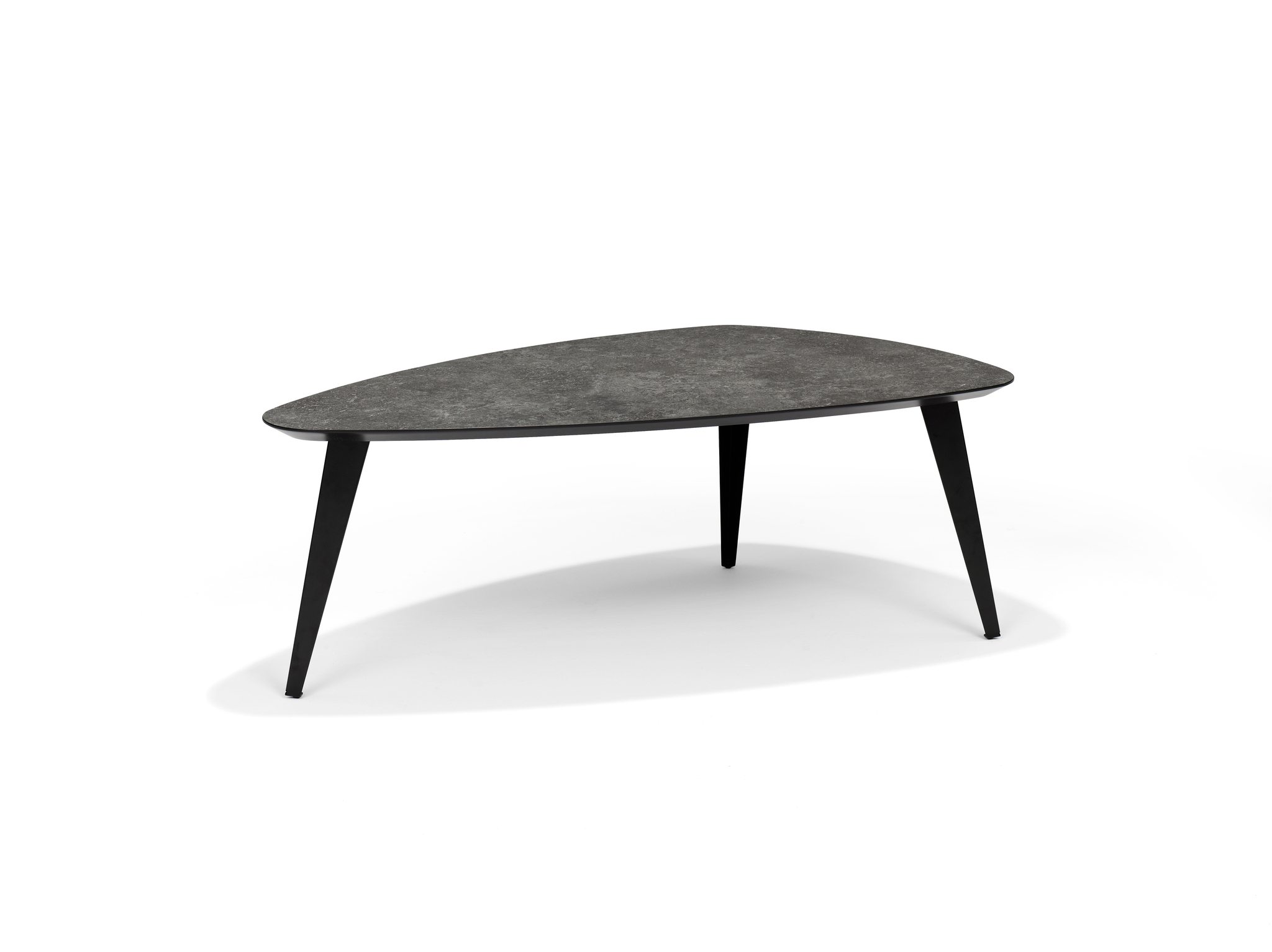 Salontafel SWITCH-DION - 130x70 Niervorm Ceramic 45H