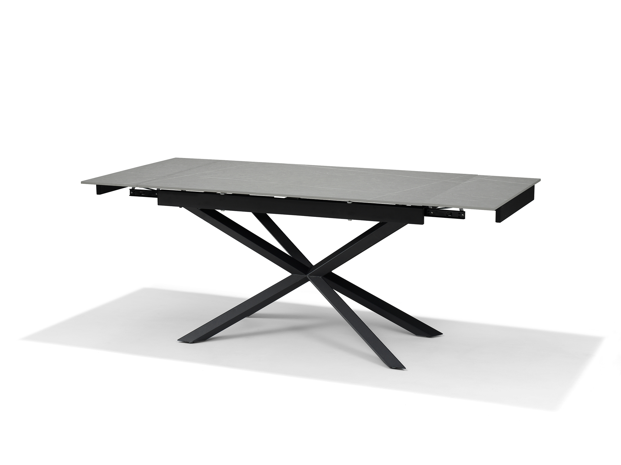 Reno Tafel - Grijs Deckstone 136-196X90 Uitschuifbaar