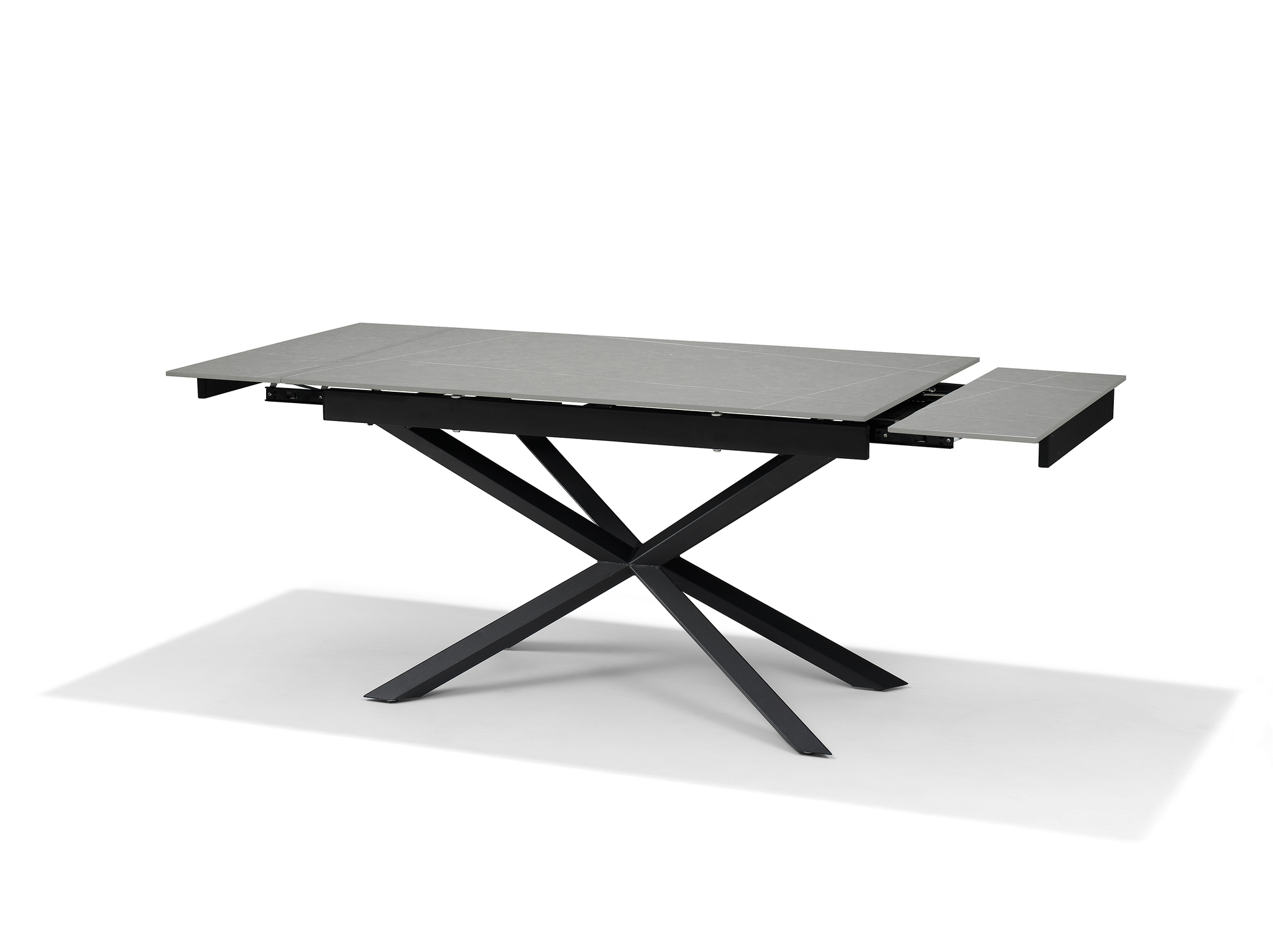 Reno Tafel - Grijs Deckstone 136-196X90 Uitschuifbaar