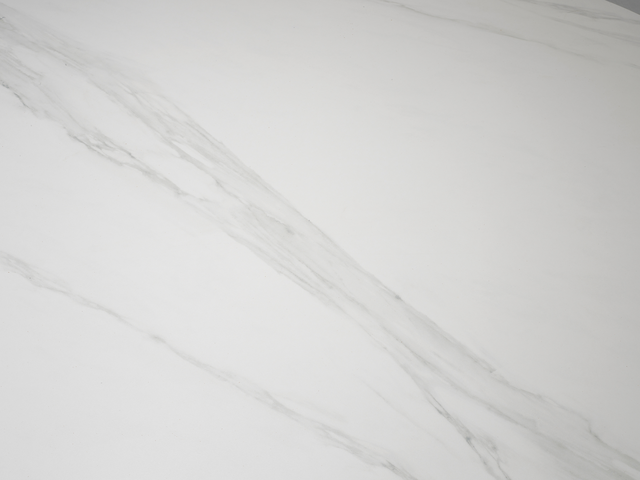 DELOS Eetkamertafel Wit Deckstone 220x100 - Eiken naturel kolomvoet