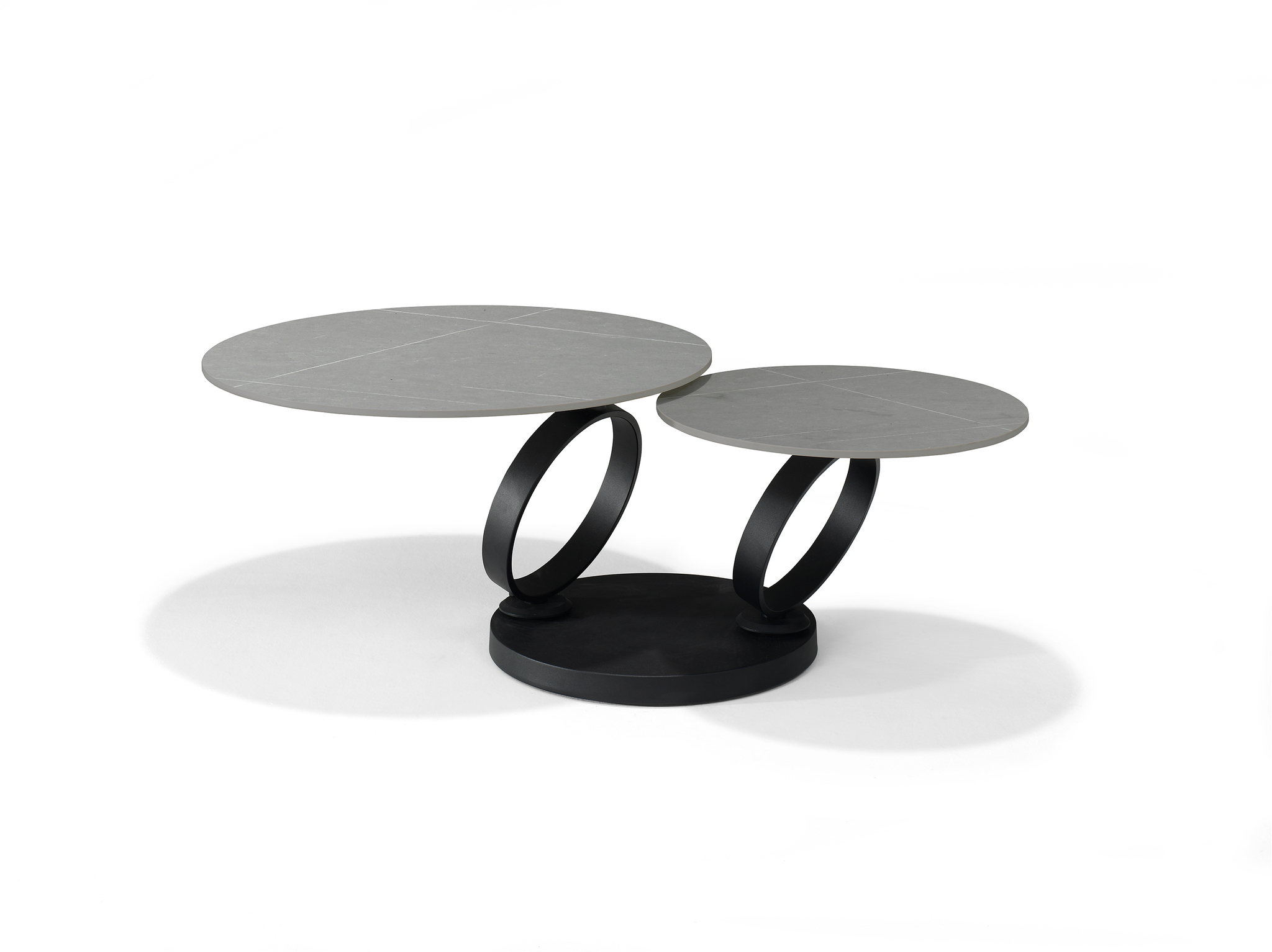 Orion Salontafel B-5706 - Grijs Deckstone - 2 Bladen Draaibaar