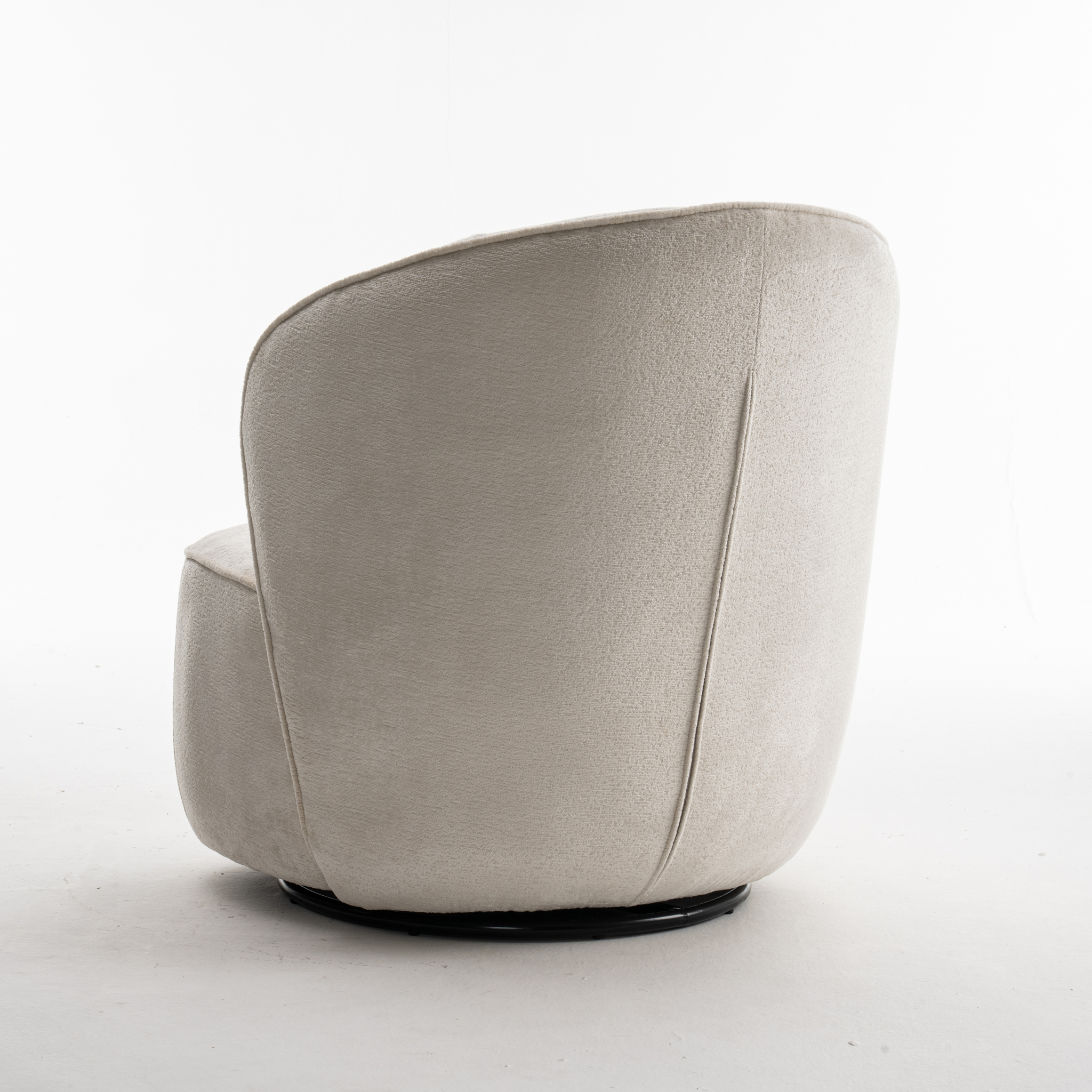 Sammy Draaifauteuil Stof Loris #01 Cream