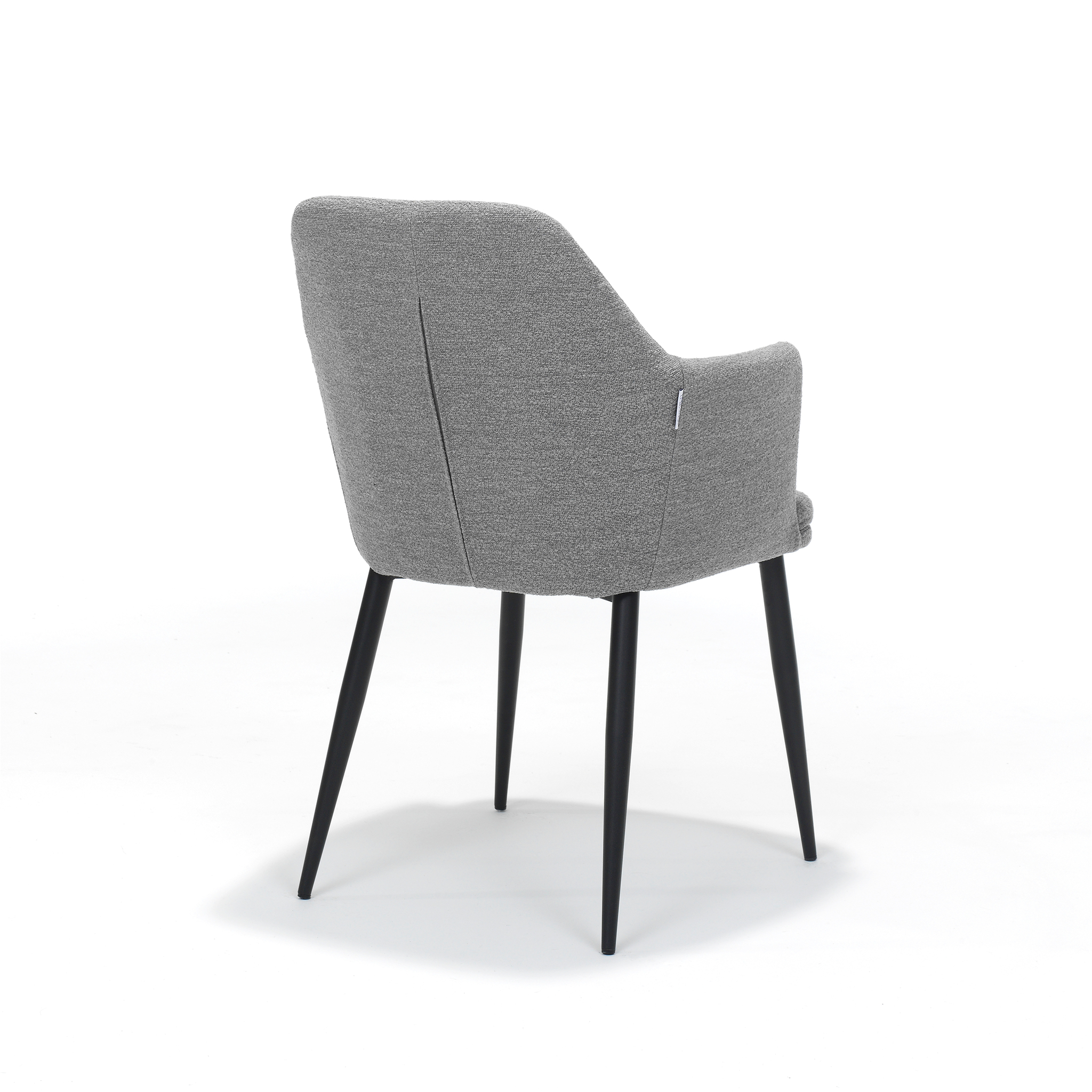 Calvin armstoel Stof Teddy Steel