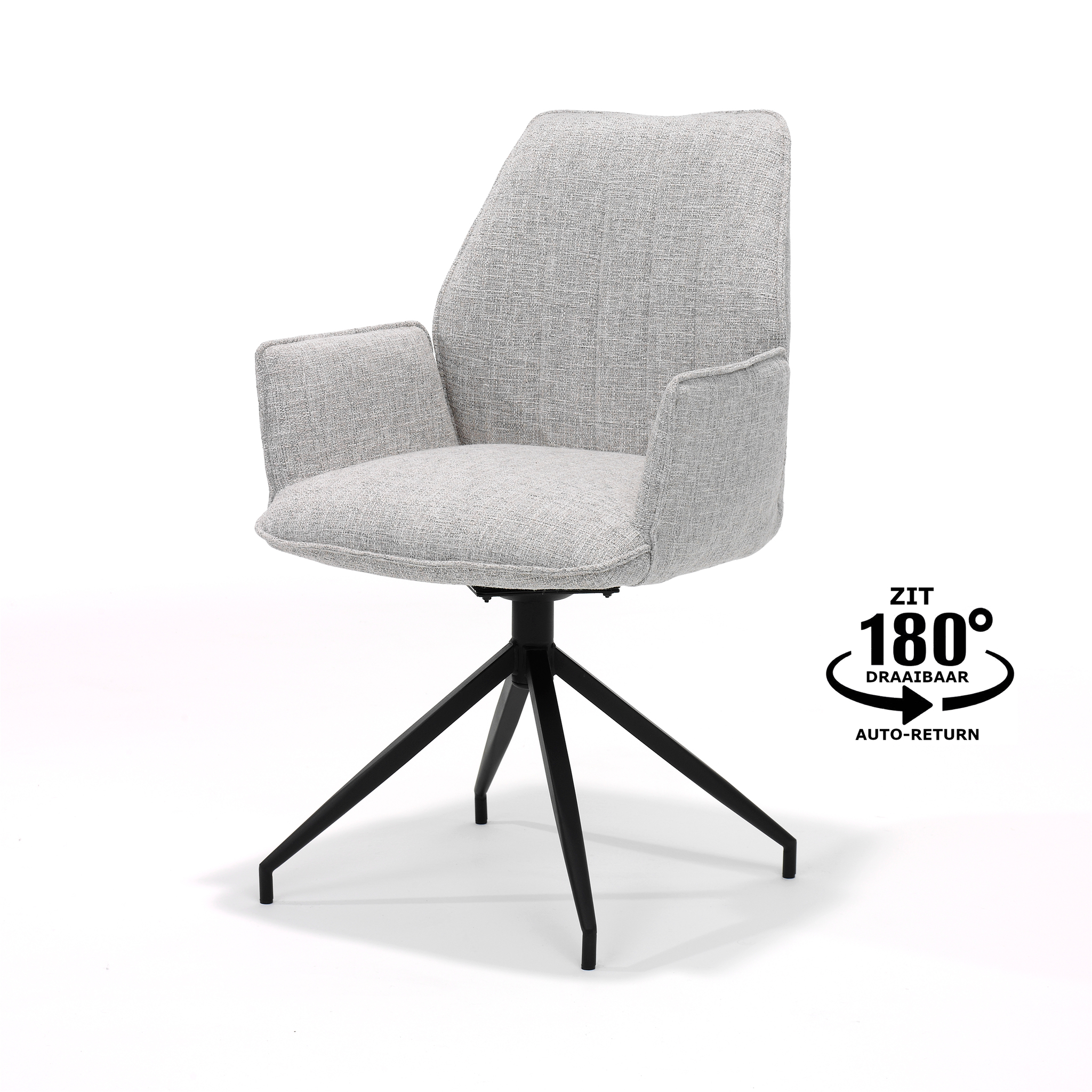 Gio armstoel M4 draaivoet Stof Oasis Shell