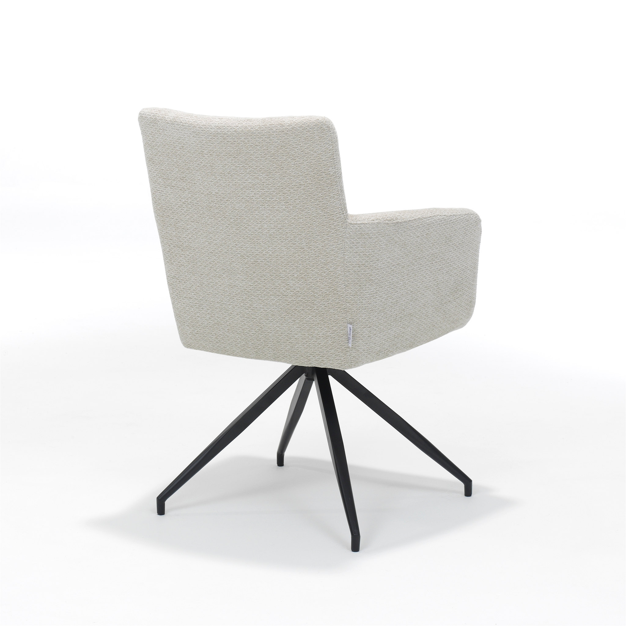 Joey armstoel Stof Retro Bliss Natural