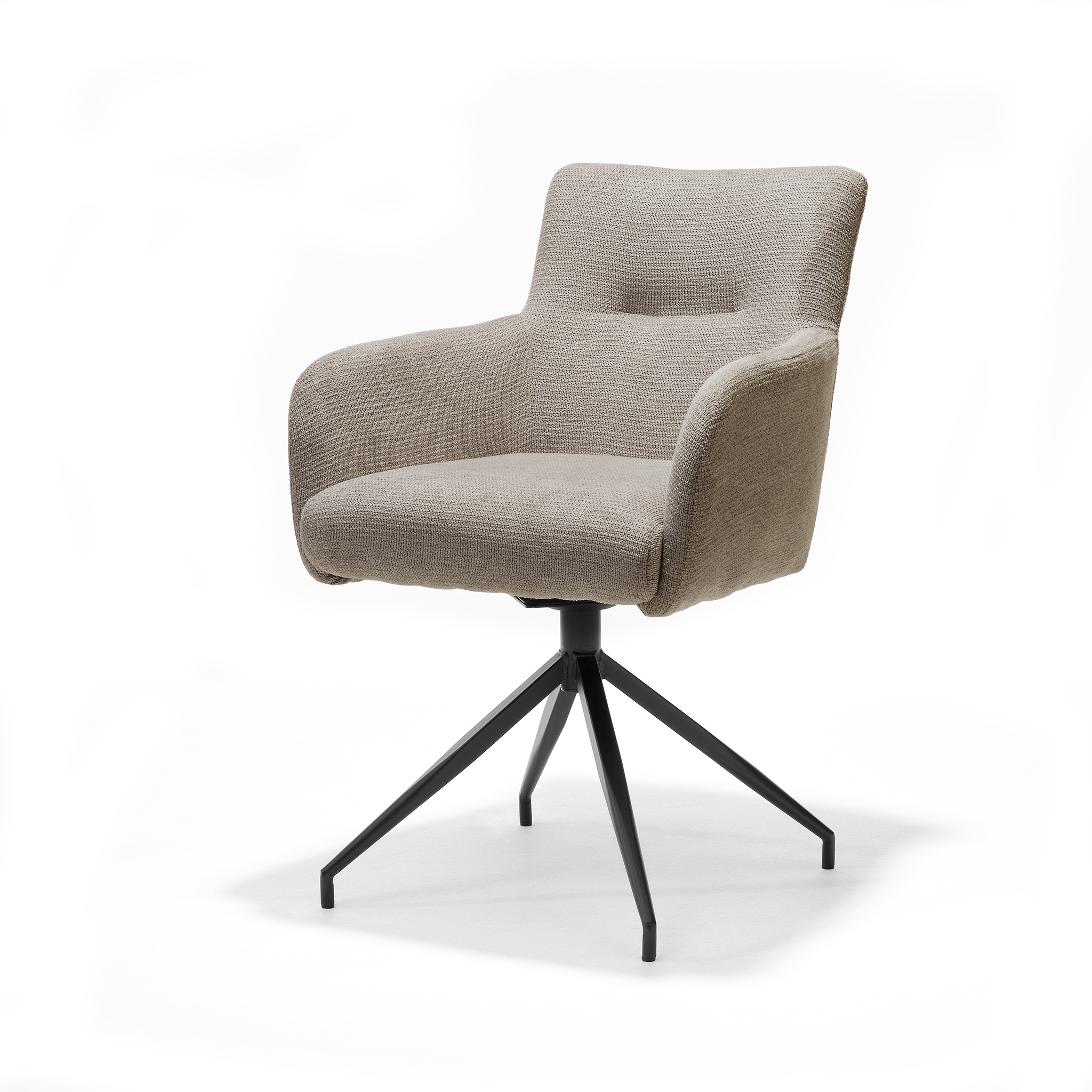 Joey armstoel Stof Aragon Beige