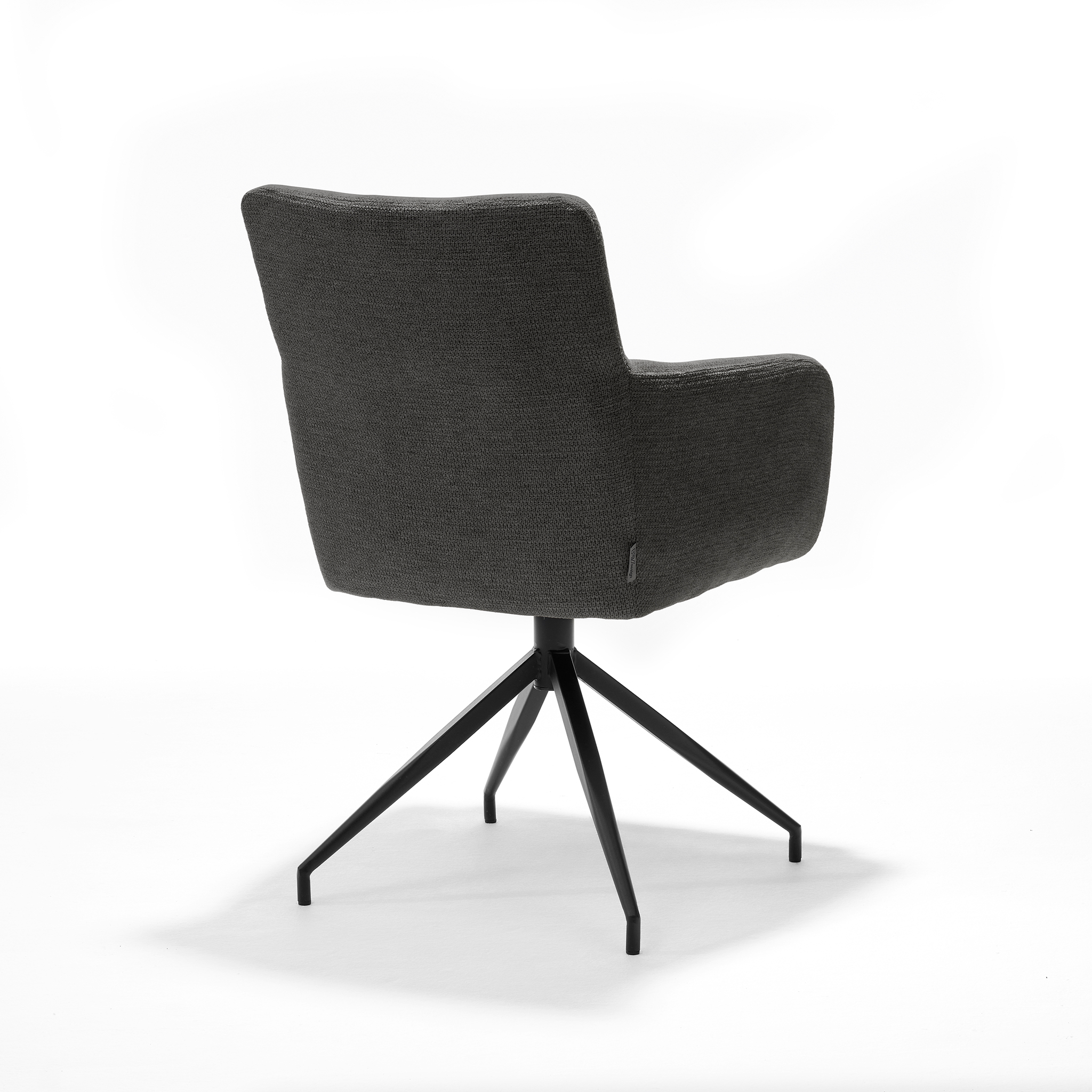 Joey armstoel Stof Aragon Antraciet