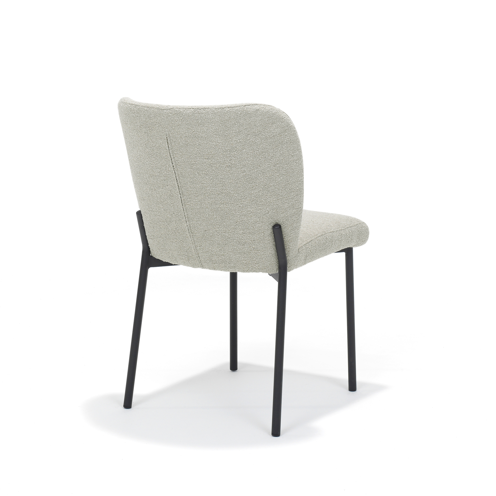 Ventura stoel Stof Teddy Ivory