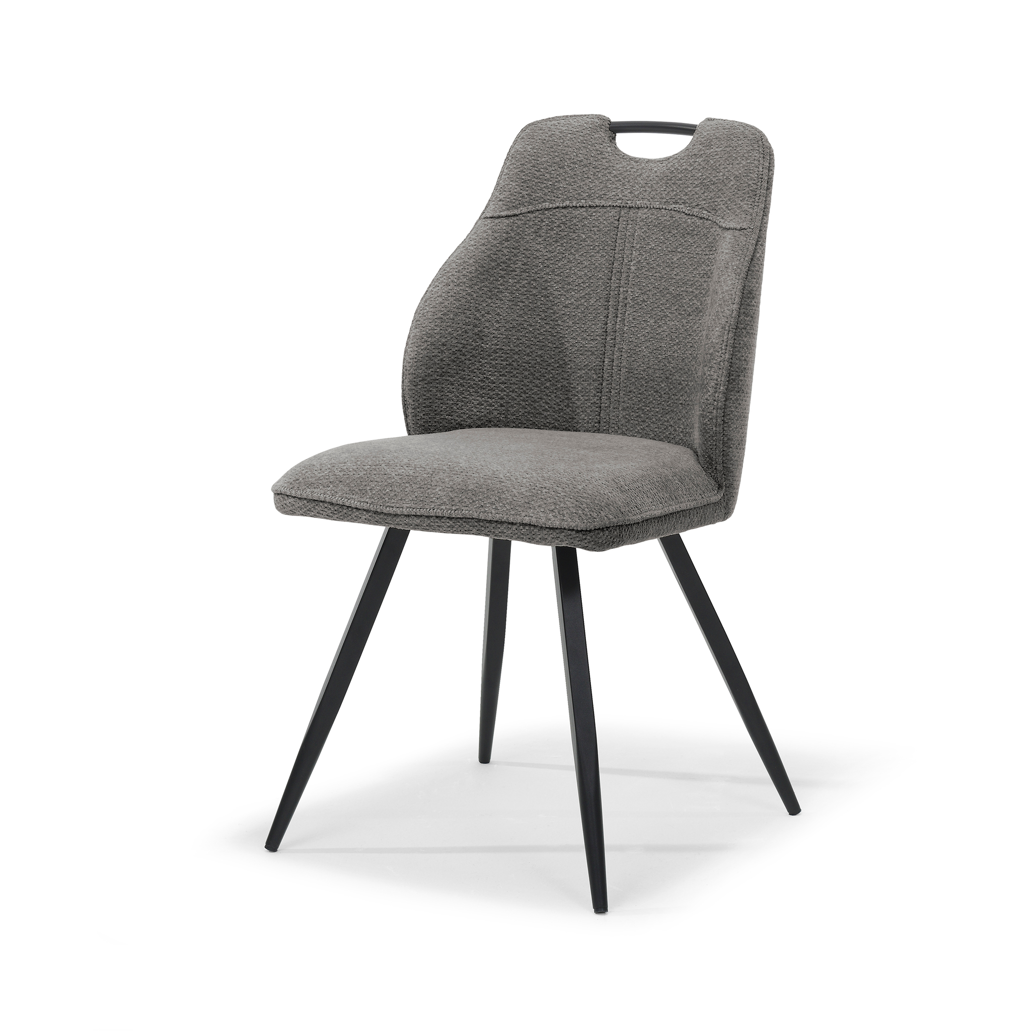 Adele stoel Stof Retro Bliss #93 Antraciet