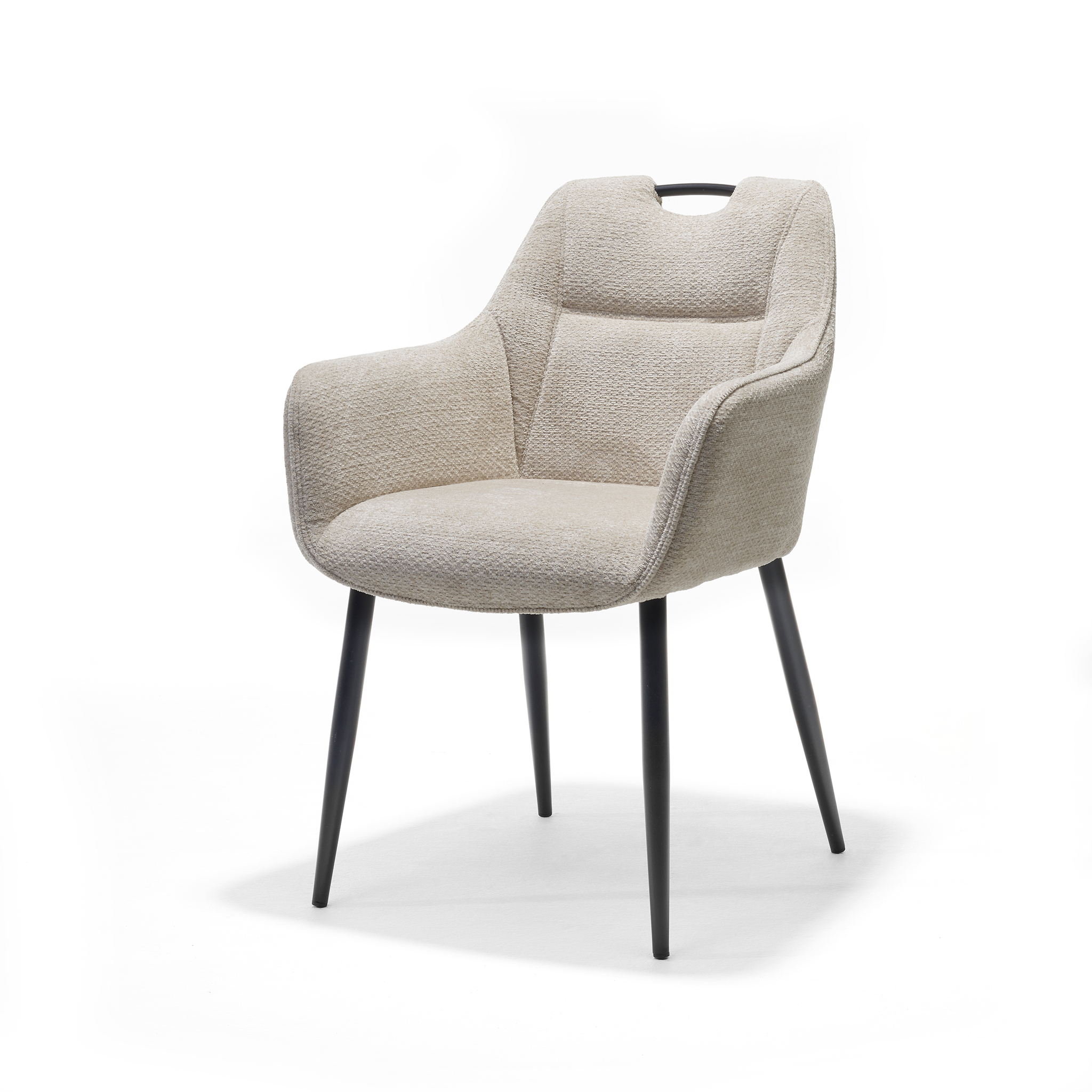 Adele armstoel Stof Retro Bliss #03 Natural