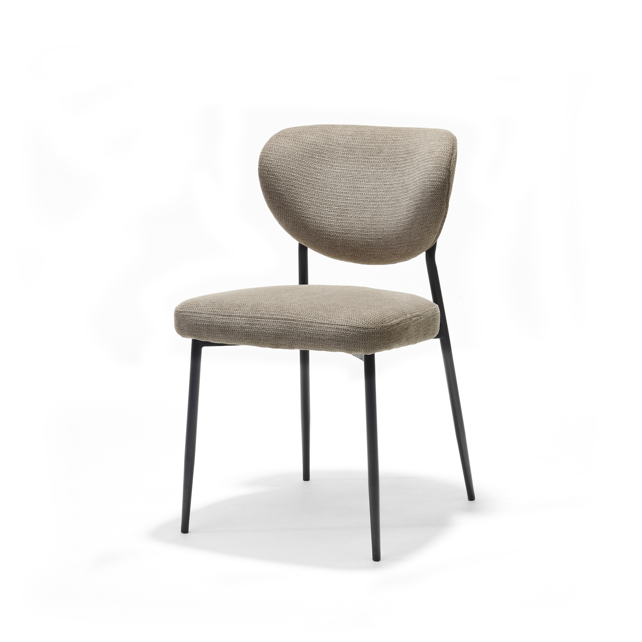 Lucas stoel Stof Aragon Beige