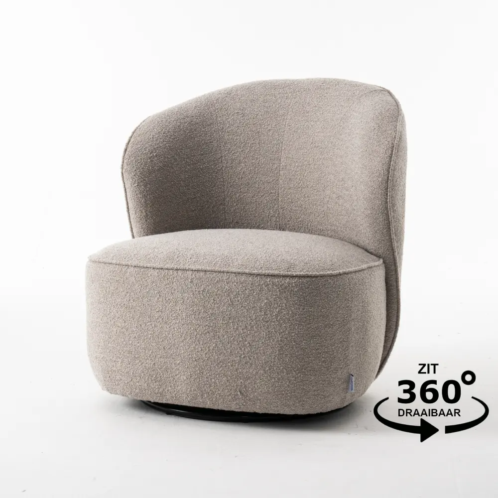 Draaifauteuil teddy